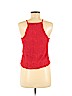 Monteau Red Sleeveless Blouse Size M - photo 2