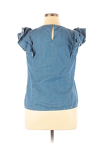 Draper James Short Sleeve Blouse (view 2)
