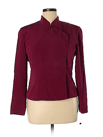 Safe Silk by Adrianna Papell Silk Blazer (view 1)