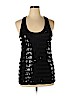 No Boundaries 100% Polyester Black Sleeveless Top Size XL - photo 1