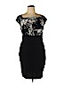 Daisy Fuentes Black Casual Dress Size XL - photo 1
