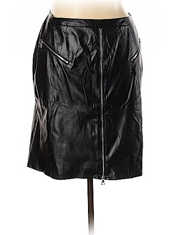 6th & LN Faux Leather Skirt (view 1)