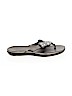 Kenneth Cole REACTION Silver Flip Flops Size 6 1/2 - photo 1