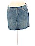Old Navy Blue Denim Skirt Size 16 - photo 1