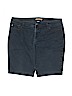 Nine West Vintage America Blue Denim Shorts Size 16 - photo 1