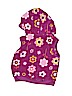 Just One You Made by Carters 100% Polyester Floral Purple Zip Up Hoodie 18-24 MO / 24 MO - photo 2
