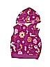 Just One You Made by Carters 100% Polyester Floral Purple Zip Up Hoodie 18-24 MO / 24 MO - photo 1