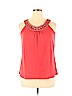 SONOMA life + style Burgundy Sleeveless Blouse Size XL - photo 1