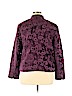 Isaac Mizrahi LIVE! 100% Polyester Purple Jacket Size 16 - photo 2