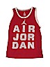 Jordan 100% Cotton Red Tank Top Size 10 - 12 - photo 1