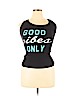 Just Love 100% Cotton Black Tank Top Size XL - photo 1