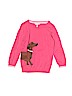 Joules 100% Cotton Graphic Pink Pullover Sweater Size 5 - photo 1