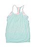 Ivivva Print Teal Active Tank Size 10 - photo 1