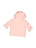Baby Gap Solid Pink Zip Up Hoodie Size 3-6 mo - photo 2
