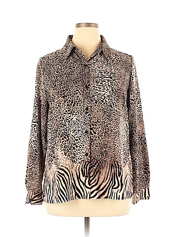 Susan Graver Long Sleeve Blouse (view 1)