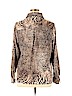 Susan Graver Brown Long Sleeve Blouse Size 14 - photo 2