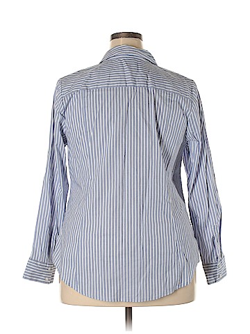 Lane Bryant Long Sleeve Button-Down Shirt (view 2)