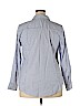 Lane Bryant Blue Long Sleeve Button-Down Shirt Size 18 - photo 2