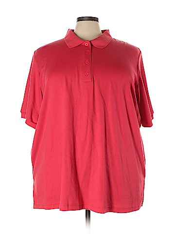 Woman Within Short Sleeve Polo (view 1)