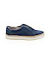 J/Slides 100% Leather Blue Flats Size 7 - photo 1