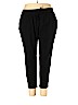 Ava & Viv Black Casual Pants Size 2X - photo 1