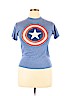 Marvel 100% Polyester Blue Short Sleeve T-Shirt Size XL - photo 1