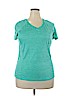Danskin Now 100% Polyester Green Active T-Shirt Size XXL - photo 1