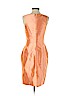 Armani Collezioni 100% Silk Orange Casual Dress Size 6 - photo 2