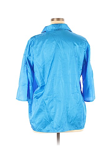 Denim 24/7 Short Sleeve Blouse (view 2)