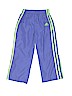 Adidas 100% Polyester Purple Track Pants Size 4T - photo 1