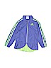 Adidas 100% Polyester Purple Track Jacket Size 4T - photo 1