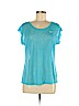 Nike 100% Recycled Polyester Blue Active T-Shirt Size M - photo 1