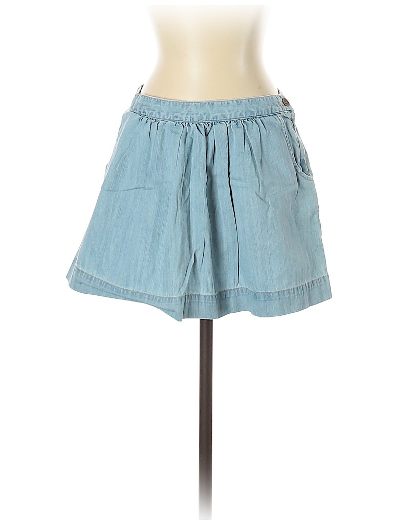 Madewell 100% Cotton Blue Denim Skirt Size 0 - photo 1
