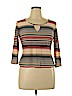 Baranda Tan 3/4 Sleeve Top Size XL - photo 1