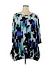 JM Collection Blue Casual Dress Size XL - photo 1
