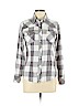 Thread & Supply Gray Long Sleeve Button-Down Shirt Size L - photo 1