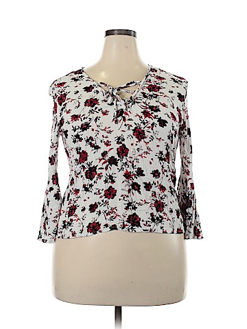 HOT GAL Long Sleeve Blouse (view 1)