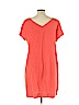 Eileen Fisher Orange Casual Dress Size L - photo 2