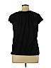 Ann Taylor LOFT Black Short Sleeve Top Size XL - photo 2