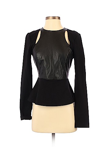BCBGMAXAZRIA Long Sleeve Top (view 1)