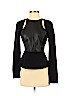 BCBGMAXAZRIA Black Long Sleeve Top Size XS - photo 1