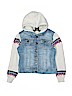 Vigoss Blue Denim Jacket Size 8 - photo 1