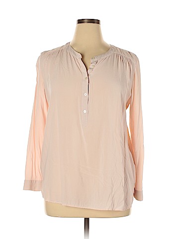 Ann Taylor LOFT Long Sleeve Blouse (view 1)