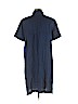 J.jill 100% Linen Blue Casual Dress Size L (petite) - photo 2
