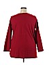 Woman Within Red Long Sleeve Henley Size 18 (L) - photo 2
