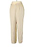 Elisabeth by Liz Claiborne 100% Polyester Tan Dress Pants Size 14 - photo 1
