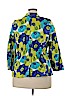 Joan Rivers 100% Cotton Blue Jacket Size 18 - photo 2