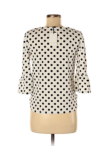 Green Envelope 3/4 Sleeve Top (view 2)