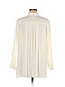 J.jill 100% Polyester Ivory Long Sleeve Blouse Size M (petite) - photo 2