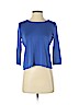 Talbots Blue 3/4 Sleeve Top Size S (petite) - photo 1